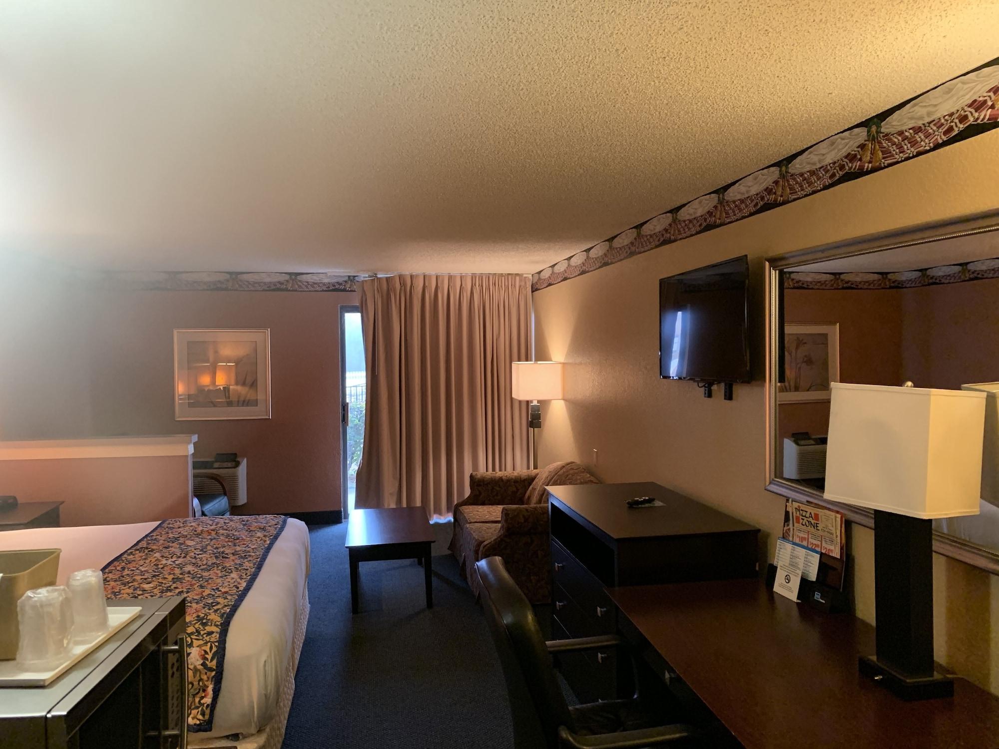 Lincoln Inn Express Hotel And Suites Oklahoma Stadt Exterior foto